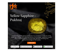 Yellow Sapphire Gemstone | beauty with benefits | check Price Online