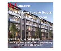 3BHK Floors at MRG Crown Sector 106 Gurgaon