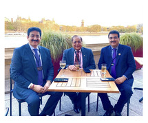 Sandeep Marwah Discusses Indo-UK Relations with Lord Rami Ranger at British Parliament
