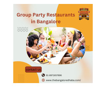 Group Party Restaurants in Bangalore