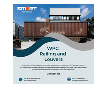 WPC Railings and Louvers Manufacturer in Chennai – Smart Roofs and Fabs