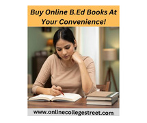Buy Online B.Ed Books At Your Convenience!