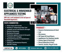 Leading Electrical Household Products Testing in Lucknow
