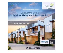 Discover the Height of Luxury Living at Vedansha's Fortune Homes: 3BHK and 4BHK Duplex Villas