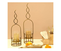 Intertwining Candle Stands | Set of 2