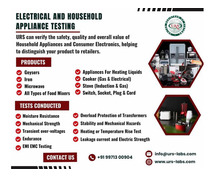 Leading Electrical Household Products Testing in Kolkata