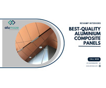Revamp interiors with best-quality aluminium composite panels