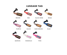Customized Luggage Tags with Name