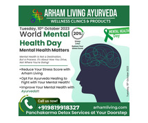 Fight Mental Health With Ayurveda: Consult Ayurvedic Hospital In Vashi Navi Mumbai Today!