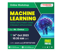 Free Workshop on Machine Learning - NareshIT