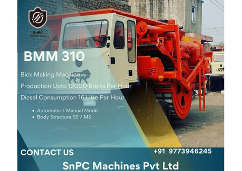 Production of brick anywhere and anytime with Snpc Machines