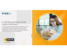 PL-300 Microsoft Power BI Data Analyst Certification - SkillUp Online