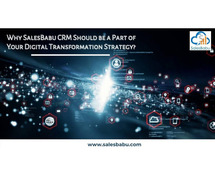 Why SalesBabu CRM Should be a Part of Your Digital Transformation Strategy?