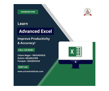 Best Advanced Excel course in Uttam Nagar