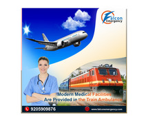 Falcon Train Ambulance in Delhi is Covering Longer Distance in a Safer Manner