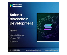 Solana Blockchain Development Services At Mobiloitte