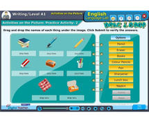 Digital Language Lab Software Writing Activity Infographics