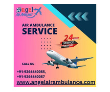 Angel Air Ambulance Service in Delhi Takes the Necessary Safety Measures while Transferring Patients