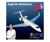 Book Angel Air Ambulance Service in Kolkata with Best Cardiac Monitor