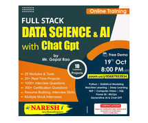 Free Demo On Full Stack Data Science & AI - Naresh IT
