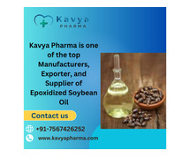 Epoxidized Soybean Oil Manufacturer, Exporter, Supplier