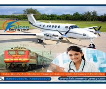 Use Falcon Emergency Train Ambulance in Bangalore with Skilled Medical Team