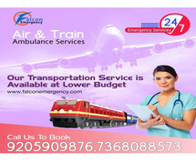 Book Highly Experienced Medical Crew by Falcon Train Ambulance in Mumbai