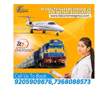 Use the Fastest Medical Train Ambulance Service in Bangalore from Falcon Emergency