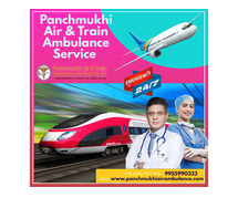 Use Panchmukhi Train Ambulance in Guwahati with Critical Care Facilities