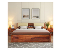 Don't Miss Out! Shop Double Bed Designs with 55% OFF on WoodenStreet