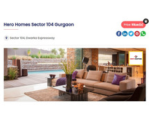 2bhk Flats For Sale in Hero Homes Sector 104 Gurgaon