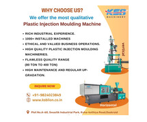Qualitative Plastic injection Moulding Machines manufacturers in India.