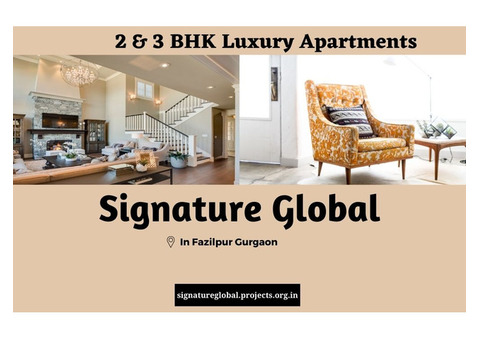 Signature Global Fazilpur Gurgaon |  Discover New Things Every Day