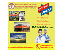 Panchmukhi Train Ambulance in Ranchi is offering the Best Interest of the Patients