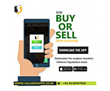 Sell Unsold Stock Online with ValueShoppe - Your Go-To Solution!