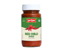 Red Chilli Pickle | Buy red chilli pickle online - Priya Foods