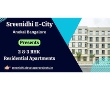 Sreenidhi E-City Anekal Bangalore - Cosy Homes With Conveniences