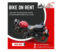 Bike on Rent Dehradun