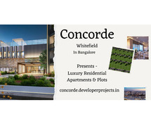 Concorde Whitefield Bangalore - Brighter Homes. Livelier Lives.