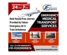 Falcon Train Ambulance in Hyderabad is a Reliable Source of Medical Transportation