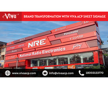 Brand Transformation with Viva ACP Sheet Signage