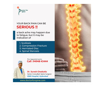 Best Spine specialist in Hyderabad - Dr. SureshCheekatla