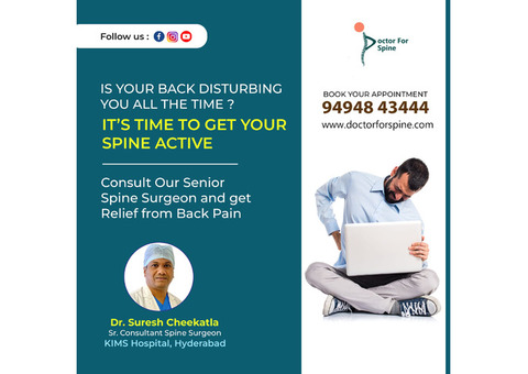 Best Spine Surgeon in Hyderabad – Dr. SureshCheekatla