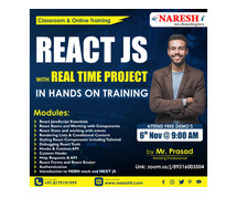 Free Demo On React JS - Naresh IT