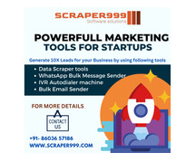 Powerful Marketing Tools for Startups - Scraper999