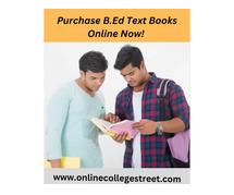 Purchase B.Ed Text Books Online Now!