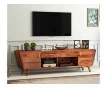 Enhance Your Home Decor with Wooden Street's TV Panel Design
