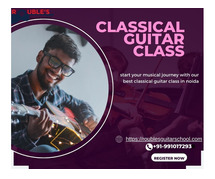 Best Classical Guitar Classes Near Noida