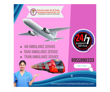 Get shifted to a medical center safely with ICU equipped Panchmukhi Train Ambulance in Patna