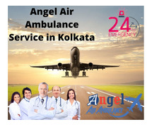 Book Angel Air Ambulance Service in Kolkata with Top-level Medical Tool